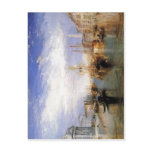 Description The Grand Canal - Venice by J. M. W. T Postcard