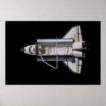 Descubrimiento del transbordador espacial posters