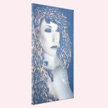 Desdemona Blue canvas prints