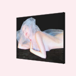 Desdemona, Bride to Be - Self Portrait canvas prints