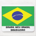 Desenho de Tiago e Regiane, BRASIL MEU BRASIL B... mousepads
