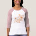 Ladies 3/4 Sleeve Raglan (Fitted)