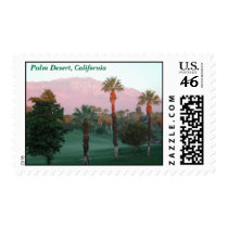 Desert at Sunset Postage