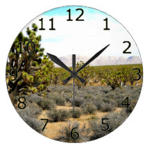 Desert Beauty Wallclock