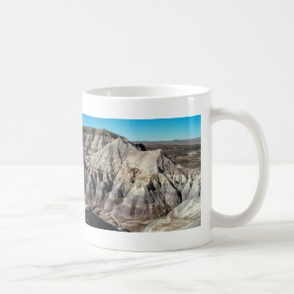Desert Blue Mesa Badlands Mountains