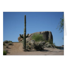 Desert  Cactus Greeting Card