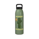 Desert Cactus Sun - Outdoors Lover Water Bottles