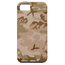Desert Camo - Brown Camouflage iPhone 5 Covers