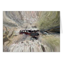 Desert Car cards by dbuckman Desert Car cards