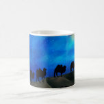 Desert caravan camels mugs