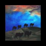 Desert Caravan Camels canvas prints