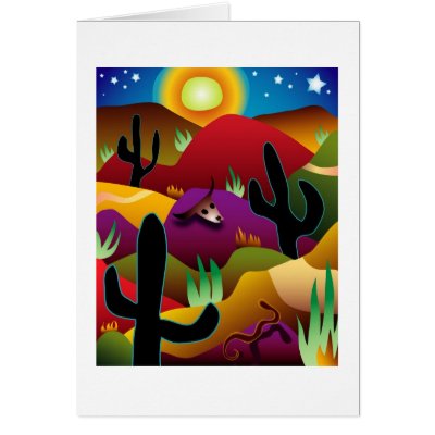 Desert Greeting Cards by PaulHonatke