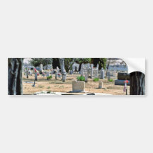Desert Cemetery Bumper Stickers