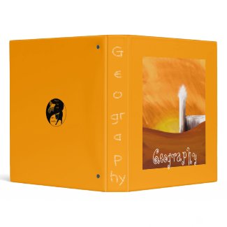 Desert City Subject Binder binder