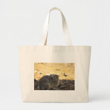 Desert Cottontail Rabbit Tote Bag