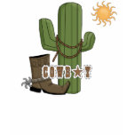 Desert Cowboy Boots & Spurs - Western Novelty Dark t-shirts