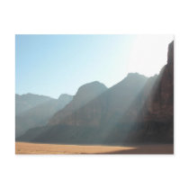 Desert dawn postcard by johan555 Desert dawn postcard