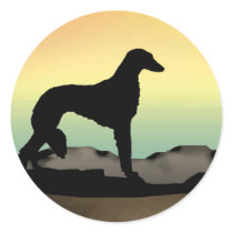 Desert Dog Saluki stickers by dogsandhorses Desert Dog Saluki stickers