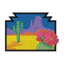 Desert embroidered shirts