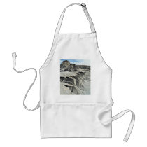 Desert erosion formation, Dinosaur Provincial Park Aprons