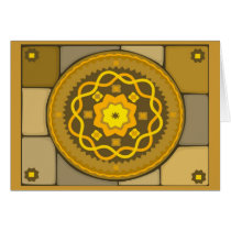 Desert Flower Tile Card by elledeegee Desert Flower Tile Card