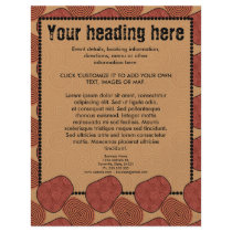 Desert, flyer