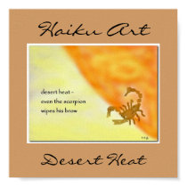 Desert Heat Print by Reflekshins Desert Heat Print