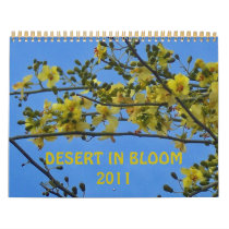 DESERT IN BLOOM WALL CALENDARS