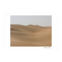Desert in Dubai posters