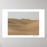 Desert in Dubai Posters