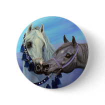 Desert Jewels Arabian horses round button