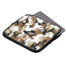 Desert Military Camo Computer Sleeve Case