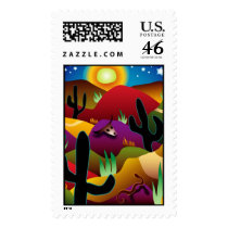 Desert Moon postage by PaulHonatke Desert Moon postage