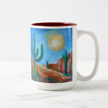 Desert Moon Two-tone Mug