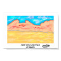 Desert Mountain Daydream posters by ArtbyZeb Desert Mountain Daydream posters