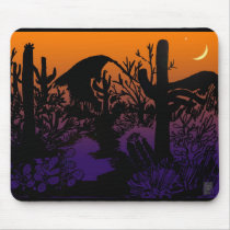 desert mousepad by wolffreeborn desert mousepad