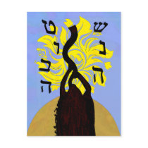 Desert New Year Postcard