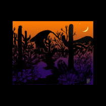 desert nightfall posters by wolffreeborn desert nightfall posters