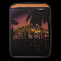 Desert palms ipad sleeves