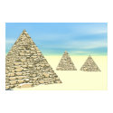 Desert Pyramid posters by SubconsciousIllusion Desert Pyramid posters