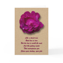 Desert Rose Card