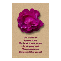 Desert Rose Print by sruhs Desert Rose Print