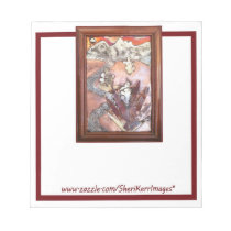 Desert scene By Sheri Kerr Notepad