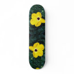 Desert sesame yellow flower, Madagascar Skate Boards