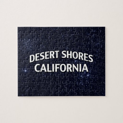 Desert Shores California Jigsaw Puzzles