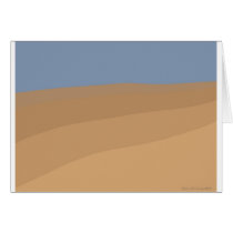 Desert Sky Variation Greeting Card