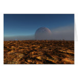 Desert Space Greeting card
