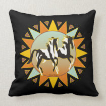 Desert Star Paint Horse American MoJo Pillow pillows