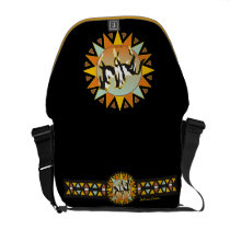 Desert Star Paint Horse Rickshaw Messenger Bag messenger bags