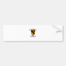 Desert Storm  1st Cav No BG-1.jpg Bumper Sticker